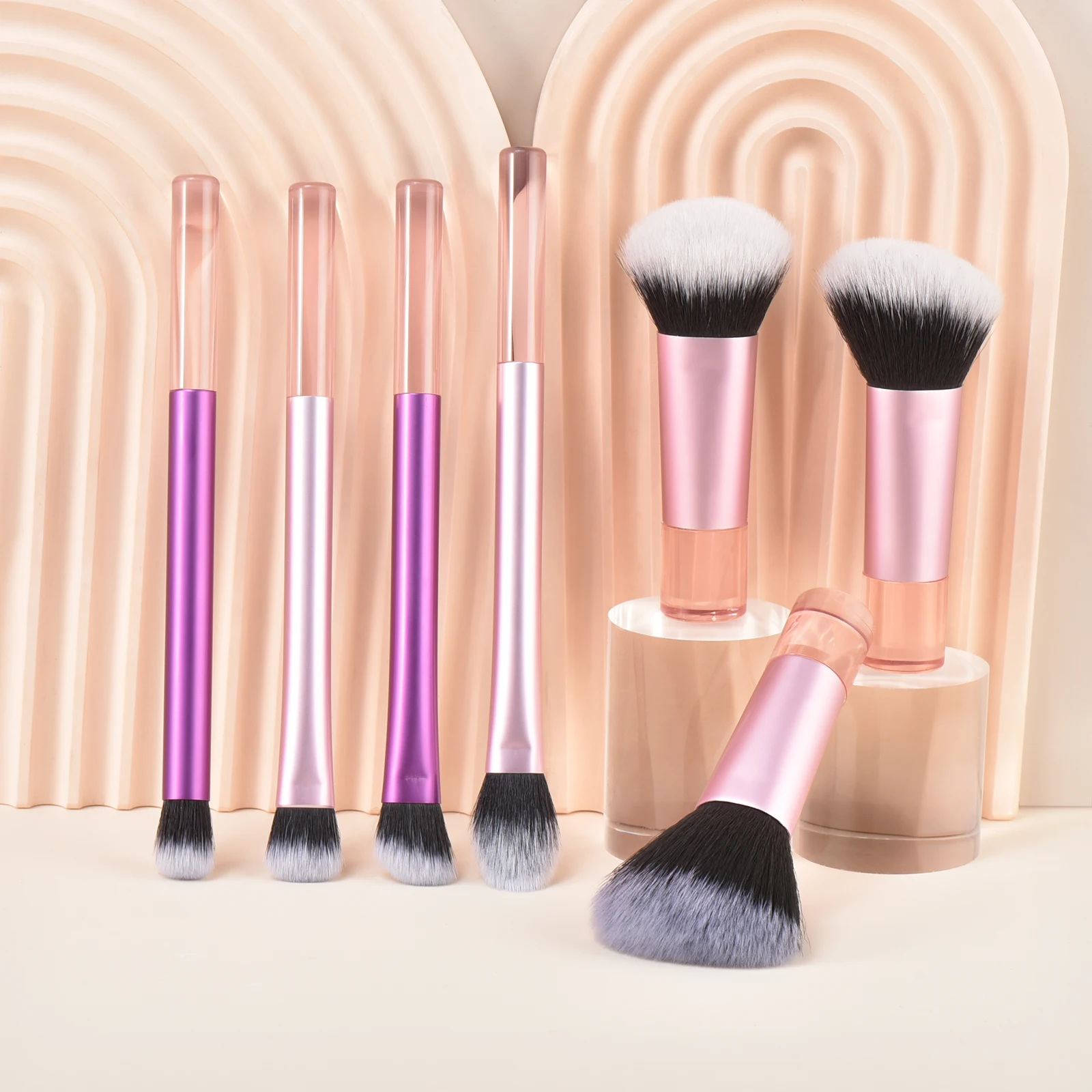 Makeup Brush Kit, For Concealer, Foundation, Eye Shadow, Contour For Blending & Buffing, Makeup Brush Set for Sculpting