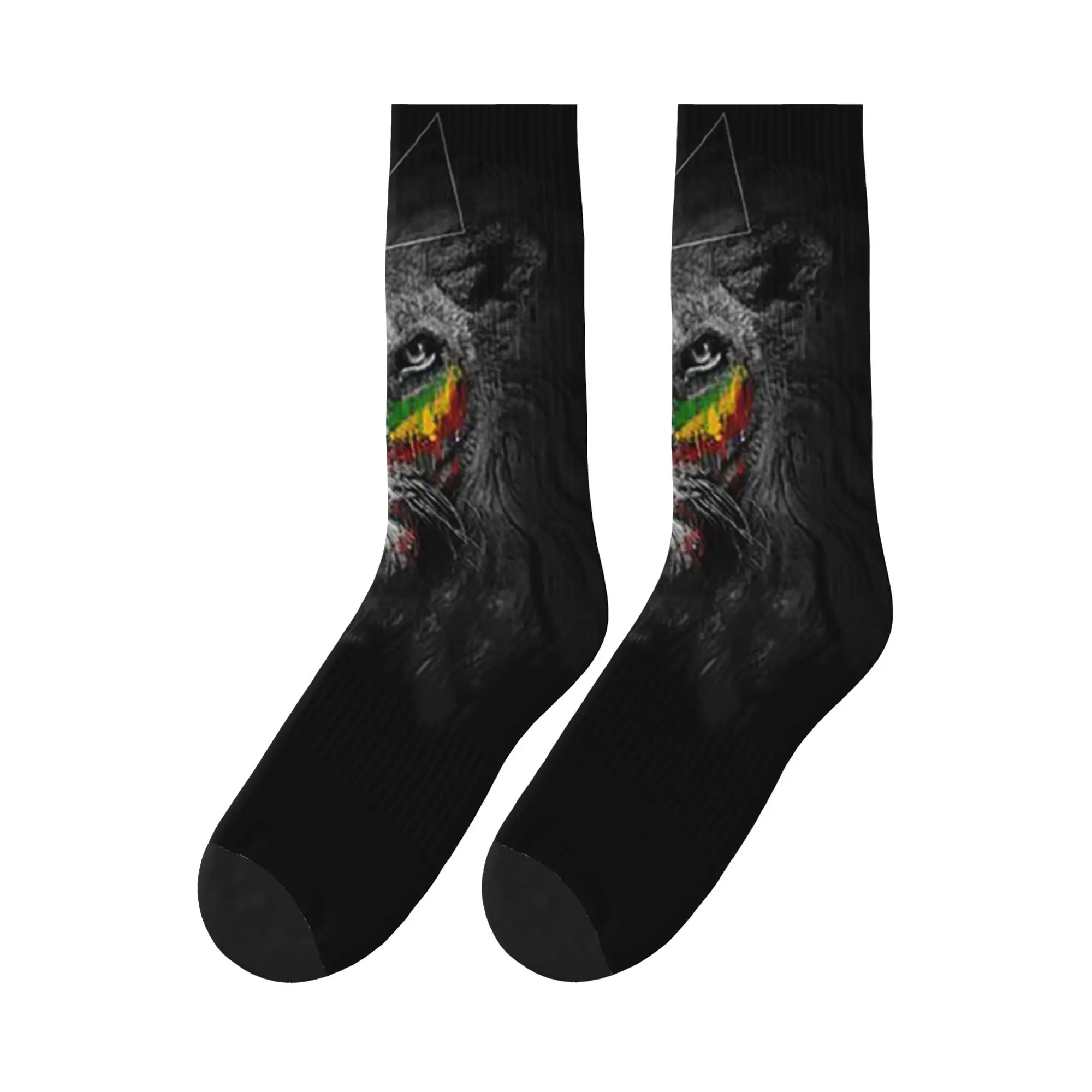 

Спортивные носки Rastafarian Amaiquina Reggae Rasta Lion Street Skullies, высококачественные носки на все сезоны для мужчин и женщин