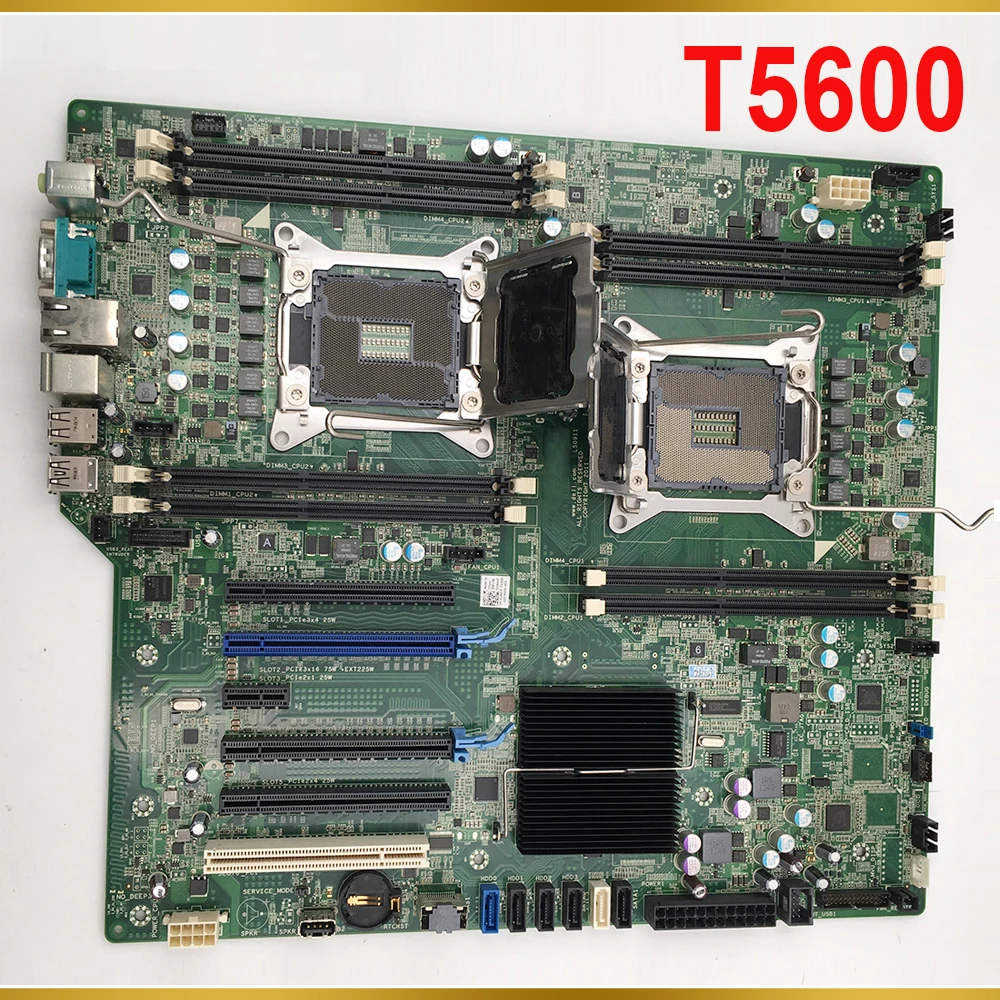 X79 DDR3 LGA2011 For DELL T5600 Workstation Motherboard GN6JF MF24N G5GJ6 0GN6JF 0MF24N WN7Y6