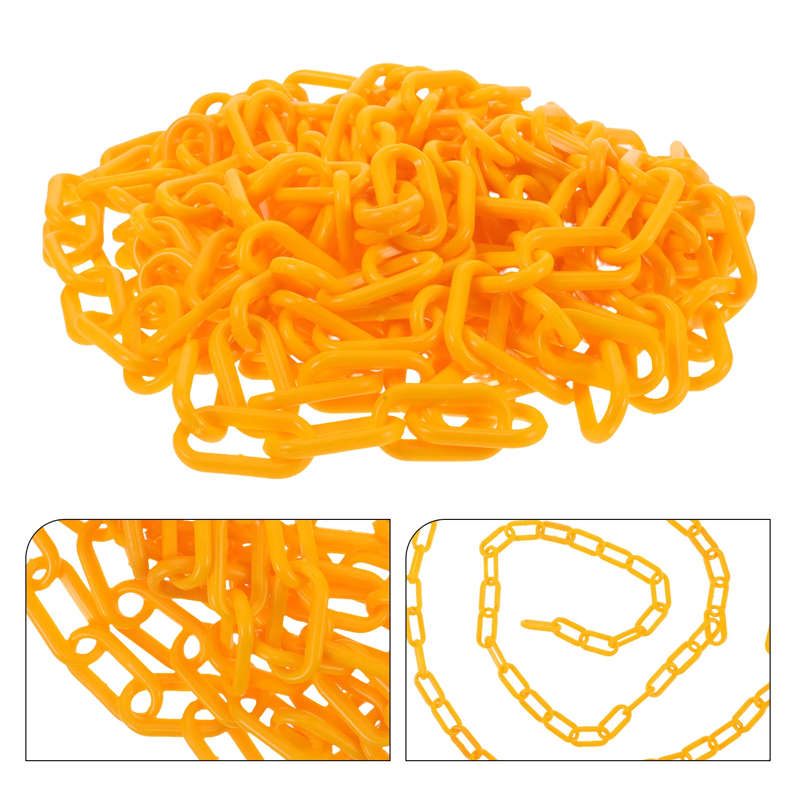 Plastic Chains Safety Chain Hanging Hanging Plastic Chain Site Barrier Traffic Outdoor