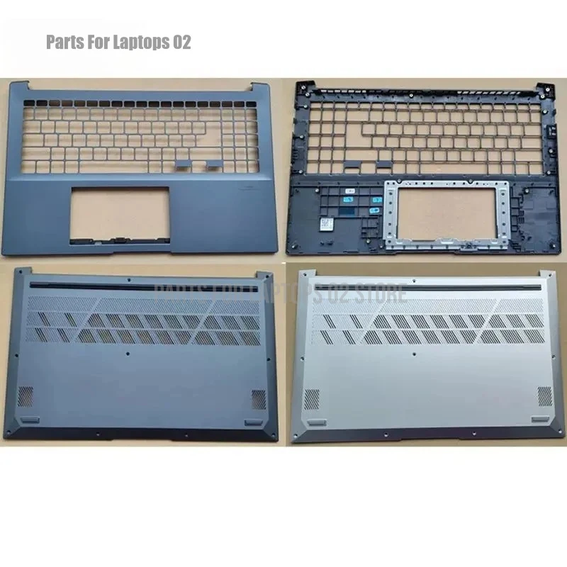 D New original for pro15 k6500 m6500q m6500r black silver palmrest top case keyboard bottom cover laptop accessories