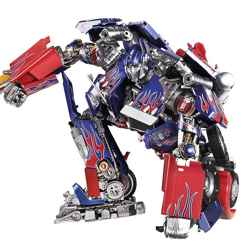 En Stock juguete de transformación LS03 OP modelo versión de aleación Robot Autobot figura de acción colección de regalo elección de niño vacaciones