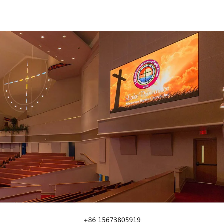 

Church Public Backdrops LED Video Wall Panel Indoor P3.91 HD LED Display