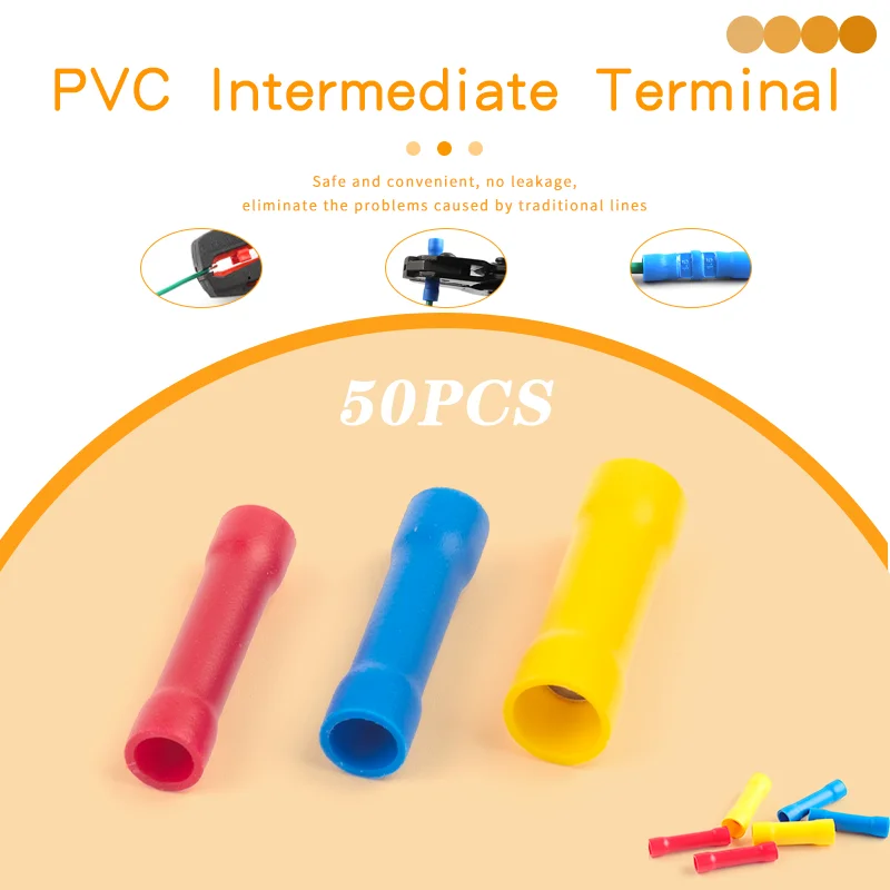 50PCS Insulated Ter…