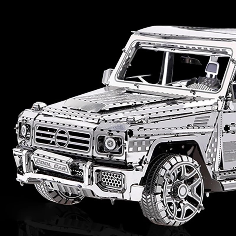 DIY 3D Three-Dimensional Puzzle Metal Model Building Set Off-Road Vehicle Youth Puzzle Game Children's Birthday Gift