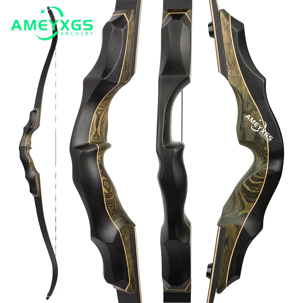 New 58Inch Archery American Hunting Bow for Adults/Youth 30-50Lbs Takedown Recurve Bow Shooting Hunting Accessories