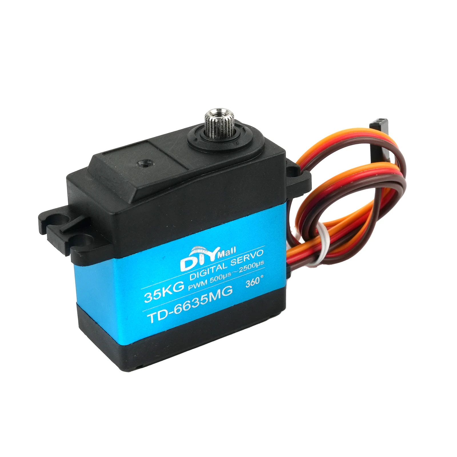 FT7125M Digital Servo 7.4V 25kg.cm 180 Degree Stainless Steel Metal Gear Motor For Arduino Robot DIY Boat RC Baja Car Waterproof