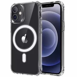 Clear Ultra Shockproof Soft Mag Safe Case for Magsafe iPhone 15 14 13 12 11 Pro Max 12 13 Mini Built-in Magnetic 7 8 Cover Shell