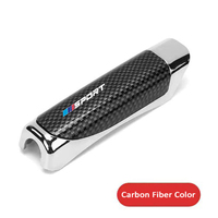 1pc ABS Car Handbrake Cover For BMW X1 X3 X5 E70 F15 F48 G30 G20 F30 F10 E90 E60 Z4 Carbon Fiber Pattern Hand Brake Set Cover