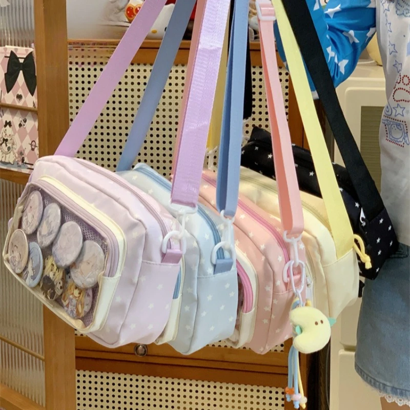 New Casual Dopamine Women Ita Bags Fashion Small Capacity Subculture Crossbody Shoulder Bag Aesthetic Designer Bolso Mujer