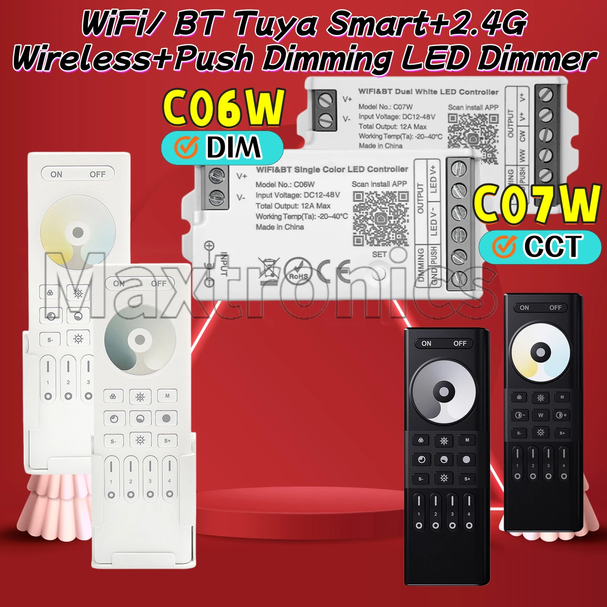 Wifi/ Bt Tuya Smart…