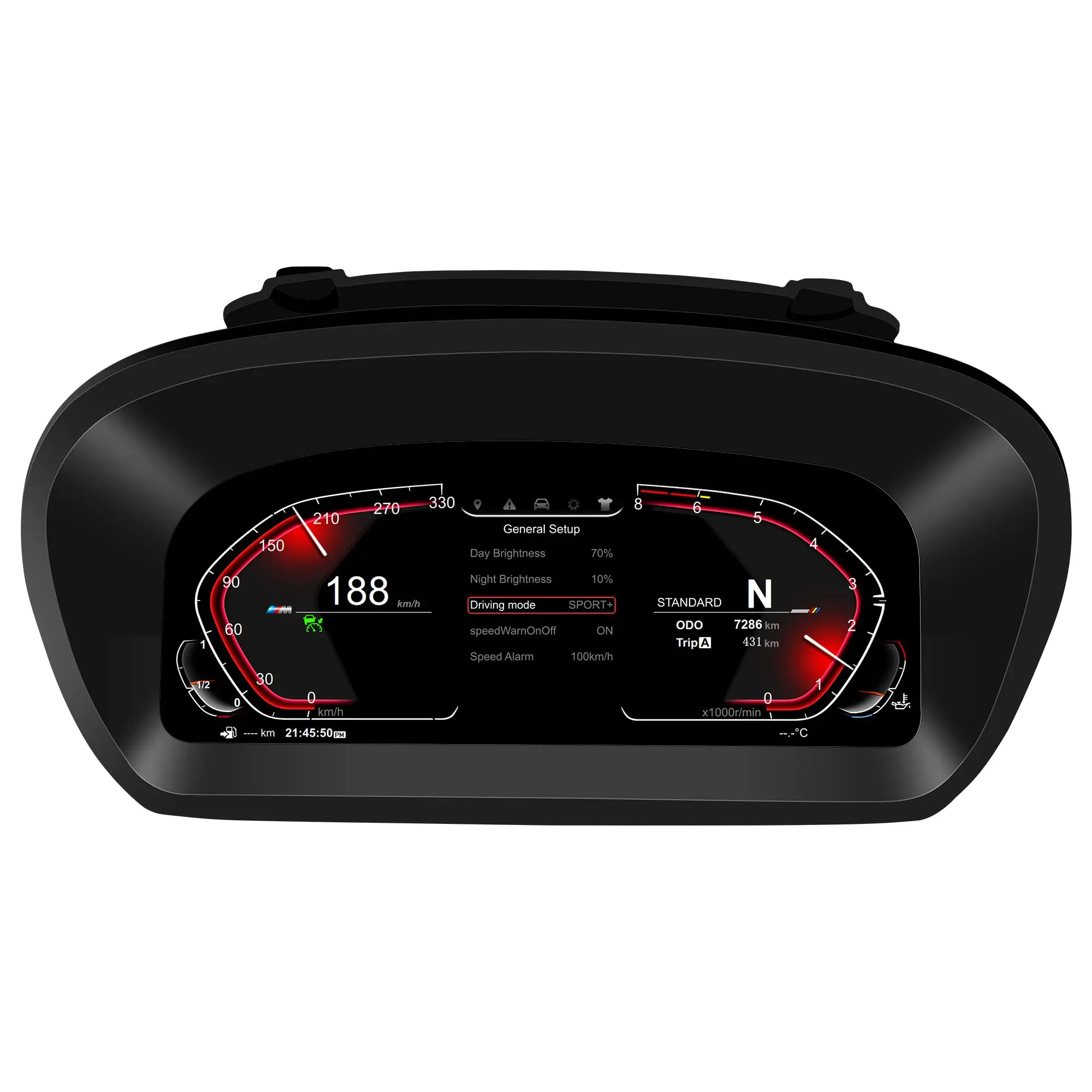 

10’’ digital instrument cluster for BMW 1 series E81 E82 E87 E88 2006-2011 speedometer dashboard, plug & play