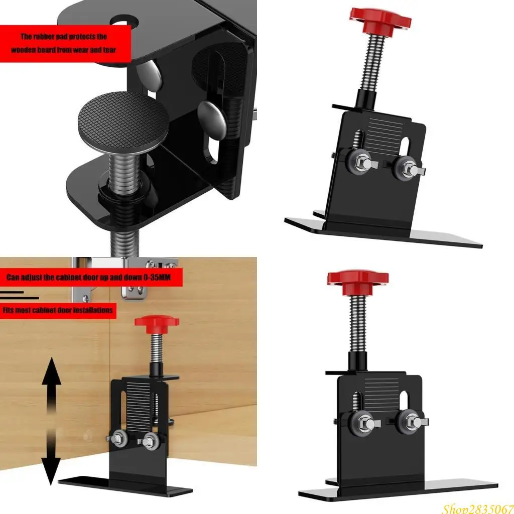 

Freeing Cabinet Door Mount Jig Installation Tool for Home Renovation Projec 831F