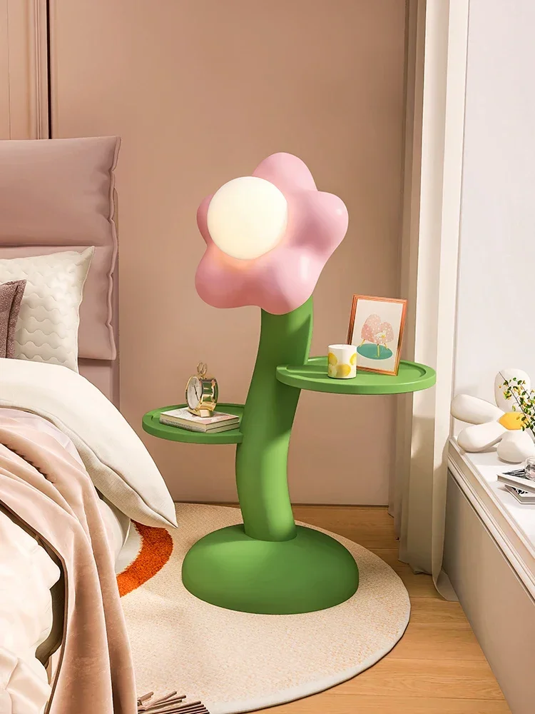 

Creative Flower Floor Lamp Decoration Cute Living Room, Bedroom, Sofa Beside Internet Popular Home Decoration