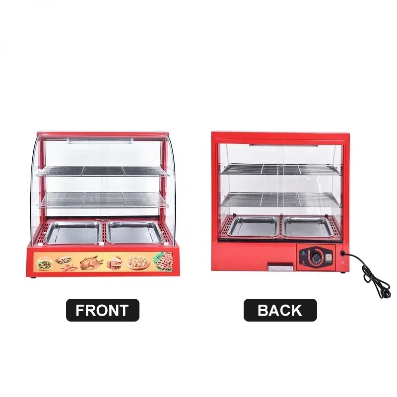 

Best Selling 3 Layers Snack Food Warmer Commercial Food Warmer Display Warming Showcase Electric Warm Food Hot sales