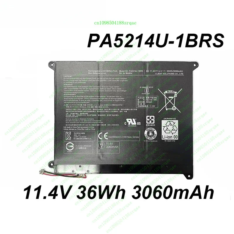 

PA5214U-1BRS PA5214U 11,4 В 36 Втч Аккумулятор для ноутбука Toshiba Portege Z20T-C/B WT20-B-106 Z20T-C-11N Z20T-B-10E Series "% Test"