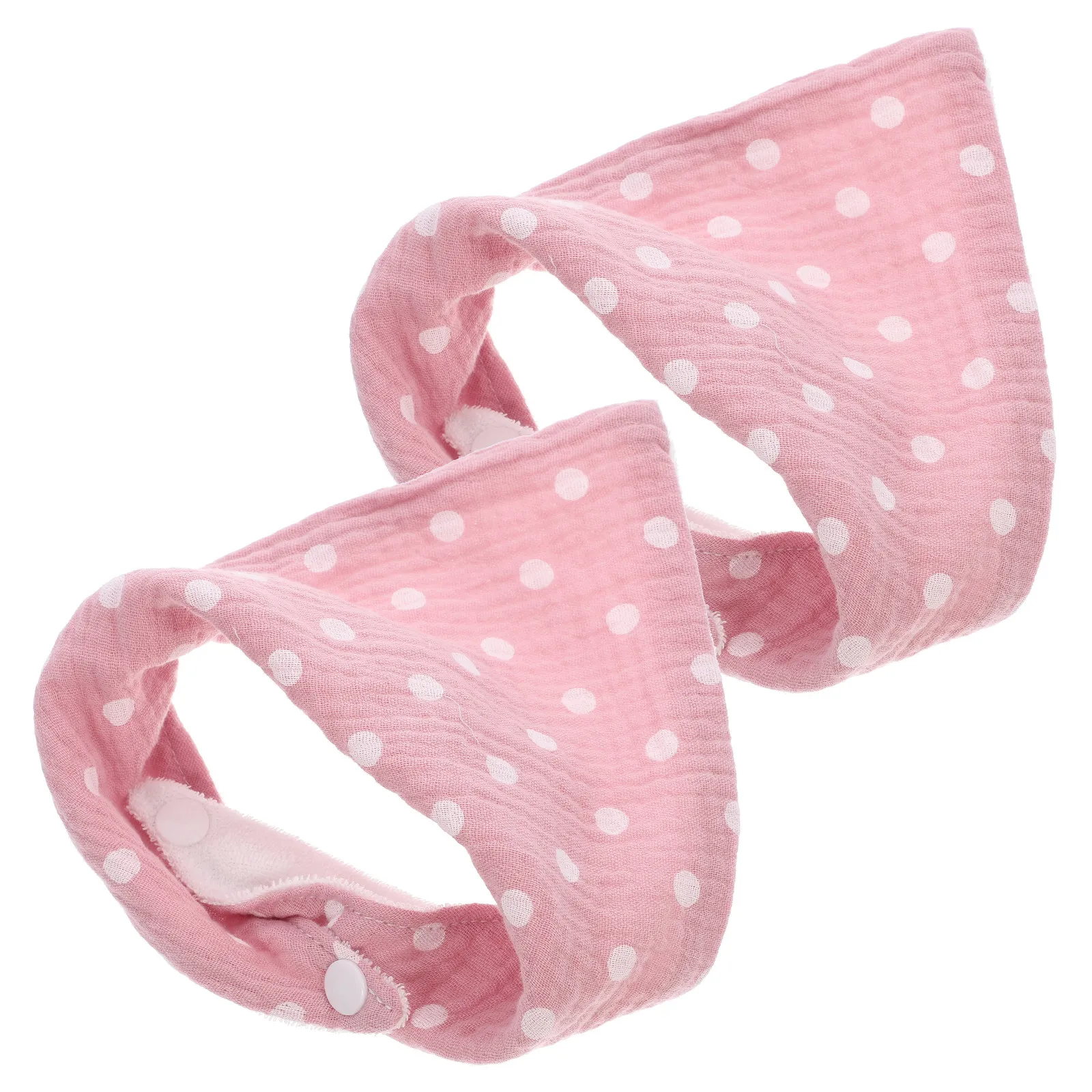 

Soft Cotton Bibs for Drooling Teething Infants Breathable Skin-Friendly Feeding Bib Newborn Drool Bibs for Baby