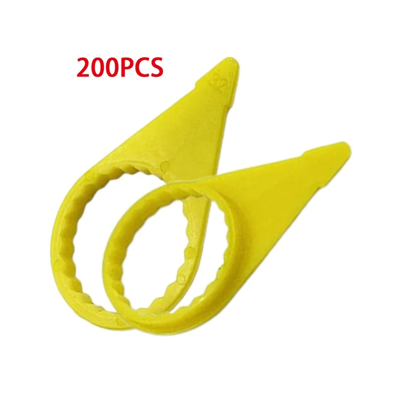 

AT63-индикатор свободного колесного наконечника, 200 шт., для гаек 32 мм, 33 мм, желтая проверка колеса высокой видимости