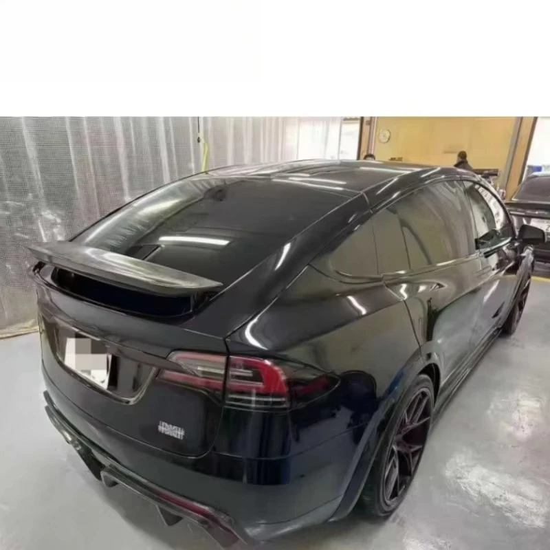 Nieuwe TESL Model X CMST Auto BodyKit Koolstofvezel Materiaal Voorste Lip Side Rok Zijspiegel Diffuser Spoiler Model X CMST Wing