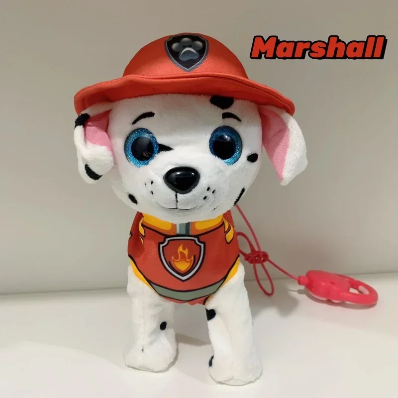 Paw Patrol Electric Plush Toy Leash Dog Multifunctional Singing, Walking, Learning To Speak, Barking, Induction Electric Toy Dog