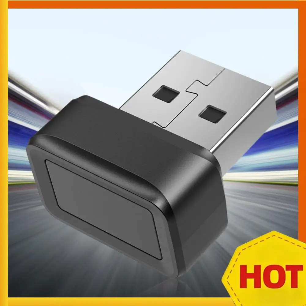 

USB-сканер отпечатков пальцев 360 ° Сенсорный биометрический сканер отпечатков пальцев Windows Hello с быстрым распознаванием и ключом безопасности для ПК или ноутбука