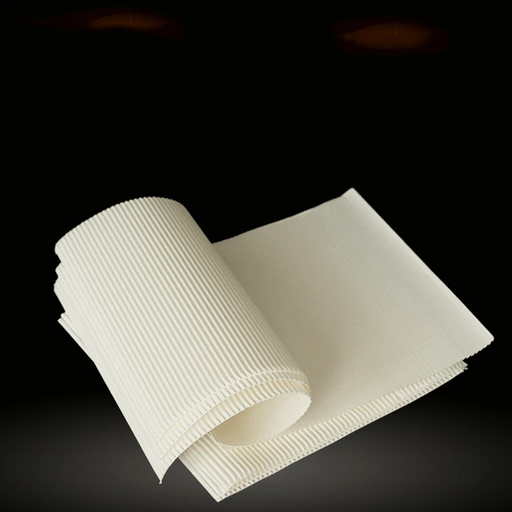 

100 Sheets Oil-proof Pizza Paper Pads Corrugated Tray for Baking Bread Cake Fried Food Kitchen Accessories Pizza Mats