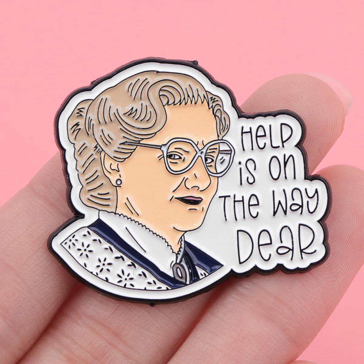 Funny Father Enamel Pin Comedy Movie Brooch Pines Lapel Pins Badge on Backpack Costume Accessories Fashion Jewelry Birthday Gift