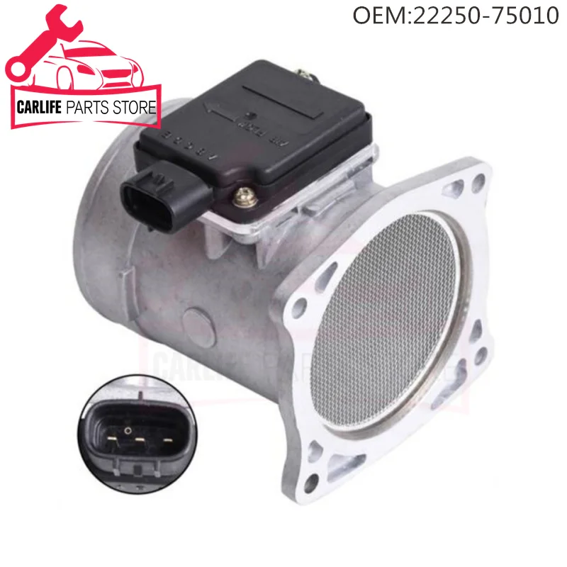 22250-75010 AFH70-09 2225075010 AFH7009 MAF Mass Air Flow Meter Sensor Assembly For Toyota 4Runner T100 Tacoma Car Accessories