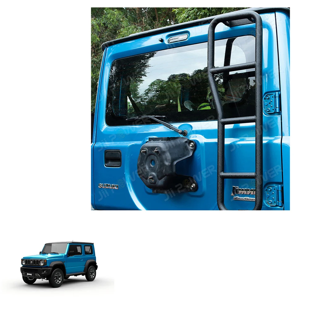

JP16 ODM JIMNY JB74 ACCESSORIES New Style Car Side Ladder for Suzuki Jimny JB74W JB64W JB74 JB64 2018 2019 2020 2021 2022 2023