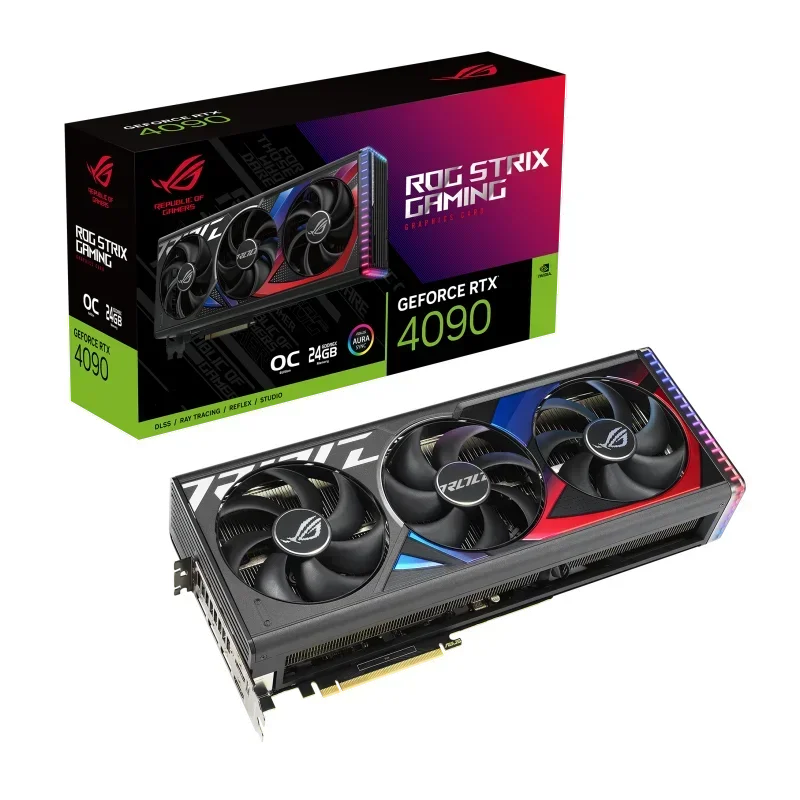 Совершенно новая видеокарта ROG Strix GeForce RTX 4090 OC 24 ГБ GDDR6X 4090 GPU