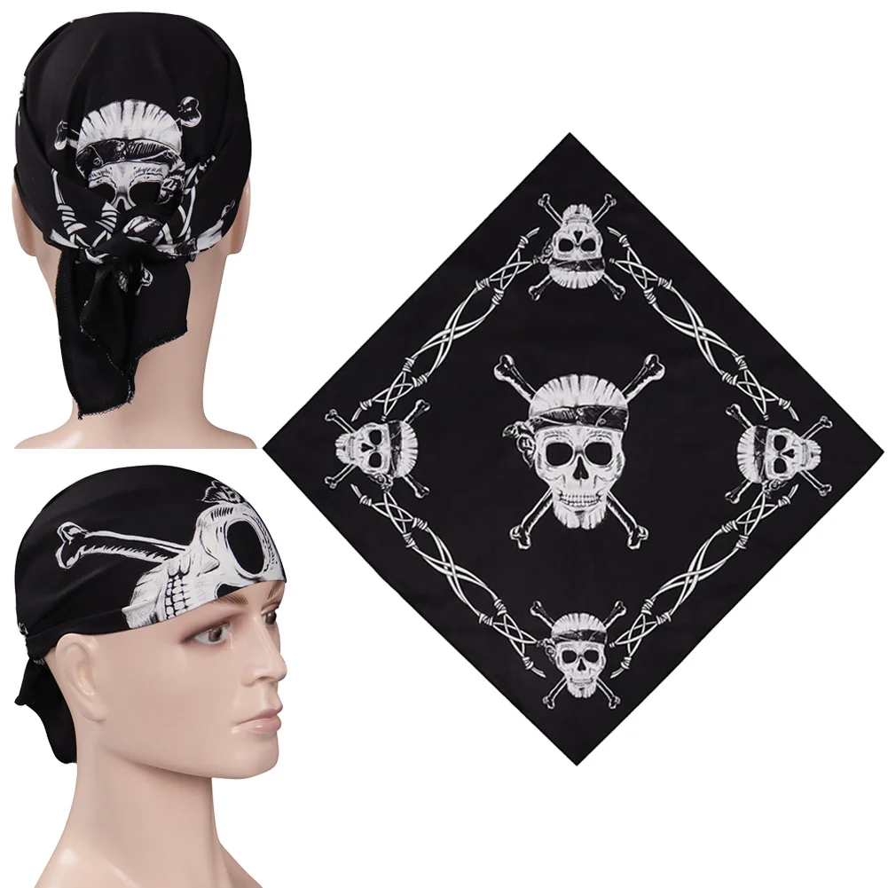 

Шарф Eddie Munson, повязка на голову в стиле фэнтези для косплея, черная бандана с принтом черепа, ТВ ST 4, костюм, аксессуары для маскировки, мужской реквизит на Хэллоуин