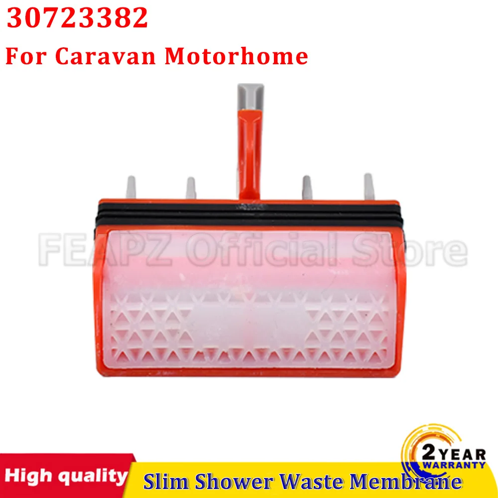 

1 шт., ловушка для отходов в душе 30723382 для каравана, дома на колесах, тонкая мембрана для душа, съемный фильтр для волос, запасные части