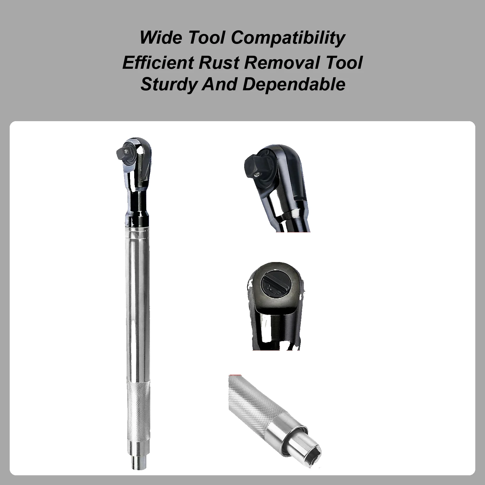 

Offset Impact Extension Wrench High Torque Drive Socket Ratchet Extender Tool Manual Automotive Repair Tool for Maintenance
