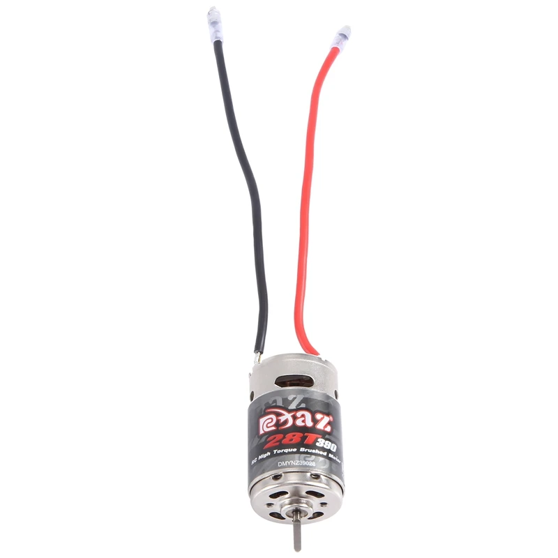 1 Stuks Dc 12V 390 28T Mini Dc Motor Diameter 27.6 Mm Volledig Metalen Motor Diy Motor Metaal
