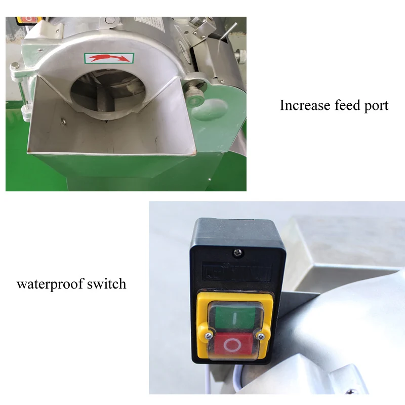 Wielofunkcyjna automatyczna krajalnica do warzyw Rozdrabniacz Elektryczna maszyna do krojenia w kostkę Krajalnica do warzyw