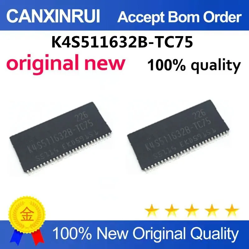 K4S511632b K4S511632b-TC75TSOP54 integrated circuit memory chip storage IC brand new