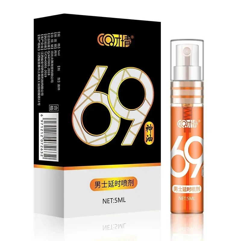 60 minuti di ritardo del sesso Spray per gli uomini Big Dick prodotti duraturi Anti eiaculazione precoce prolungare l'erezione oli per l'ingrandimento del pene