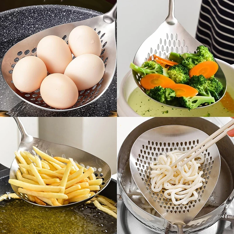 201 Stainless Steel Large Stra - مراجعة Meal Prep Noodles وسعره