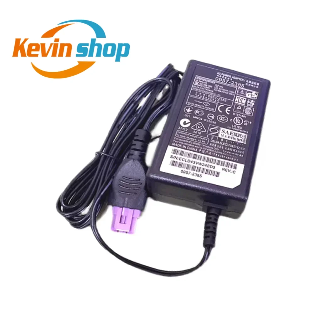 1pc 0957-2385 AC Adapter Charger Power Supply 22V 455mA for HP 1010 1012 1510 1512 1513 1514 1518 2515 2540 2541  2543 2544 2546