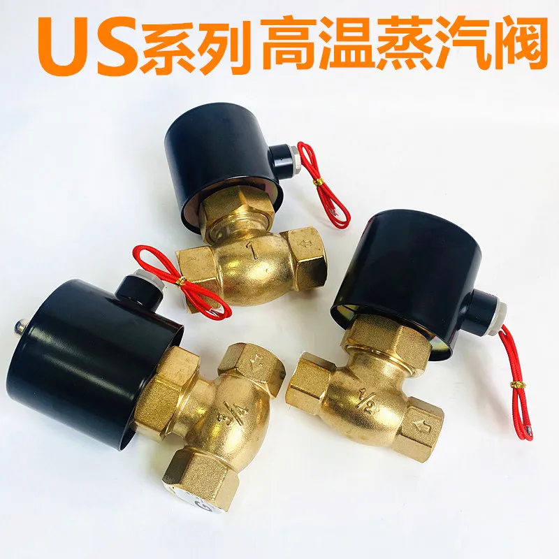 Электромагнитный клапан High Temperature Steam Solenoid Valve, 2 Way Control Valve, DN15/DN20/DN25, 220V/24V, 4/6 Points, 1 Inch Вода и пар — деталь 4