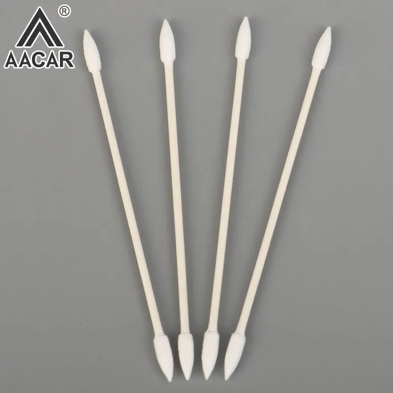 25pcs/bag Disposable Cotton Swab Cosmetics Permanent Makeup Health Medical Ear Jewelry Clean Sticks Buds Tip Cotton Head Swab