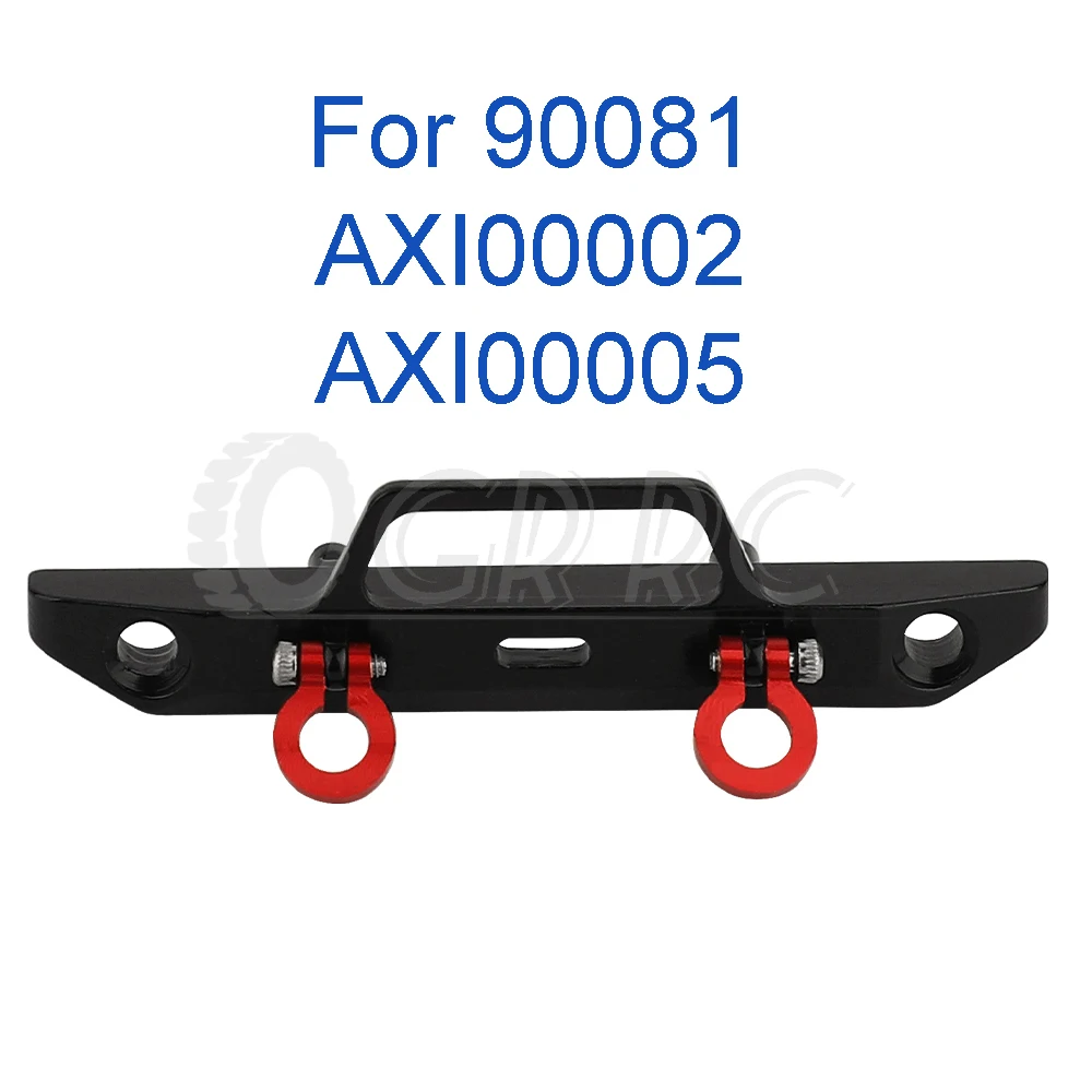 Aluminum Alloy Front Rear Bumper for Axial SCX24 90081 C10 AXI00002 AXI00005 AXI00006 1/24 RC Crawler Car Metal Upgrade Parts