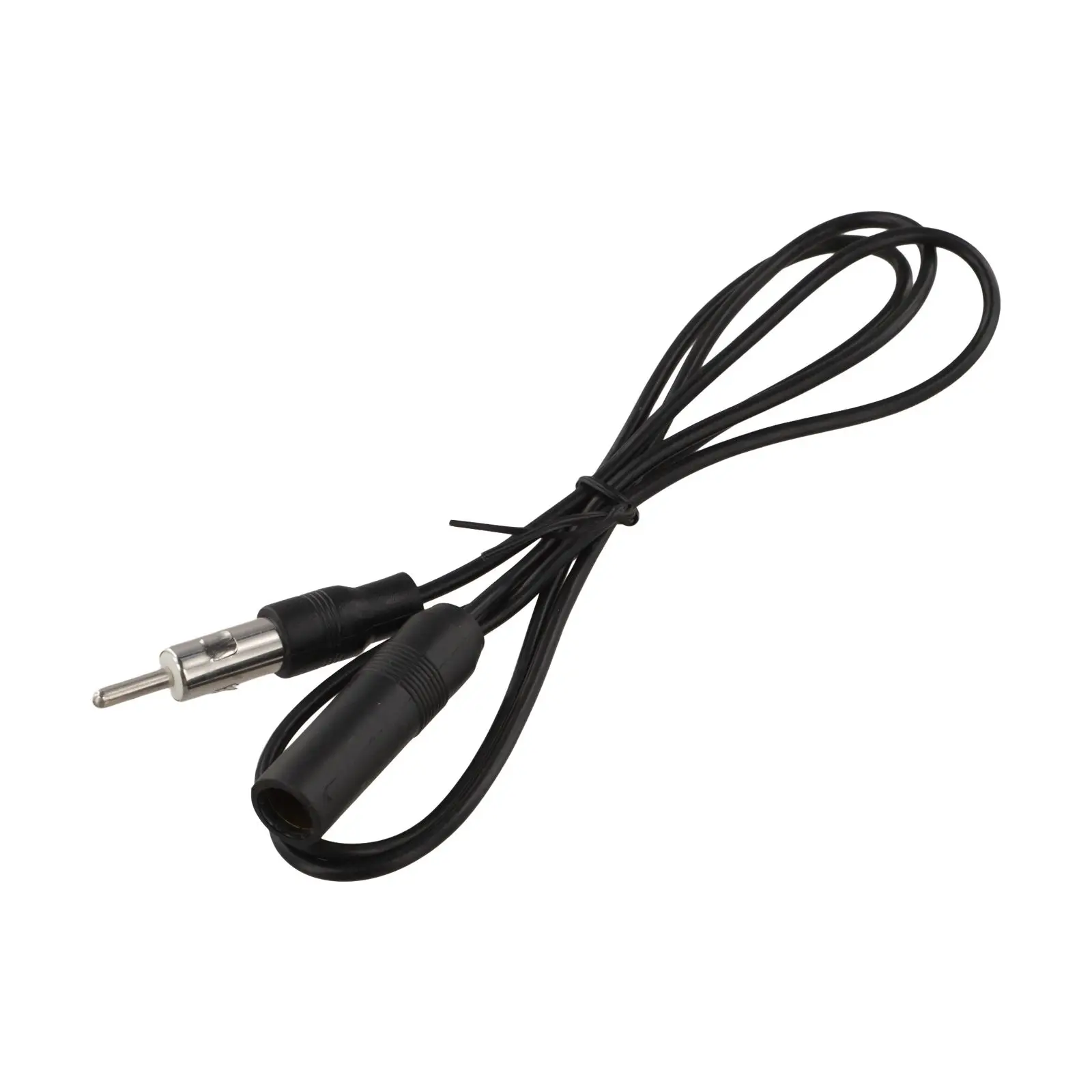 Car Stereo Radio AM/FM Antenna Extension Cable 1M ABS Material Flexible Wire for Vehicle Audio Enhancement & Custom Installation