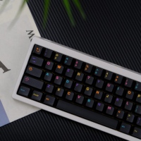 121 Keys Cherry Profile Keycaps Underworld Colorful Double Shot ABS Keycaps for Gateron MX Switches Gaming Keyboards