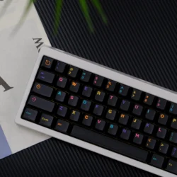 121 Keys Cherry Profile Keycaps Underworld Colorful Double Shot ABS Keycaps for Gateron MX Switches Gaming Keyboards