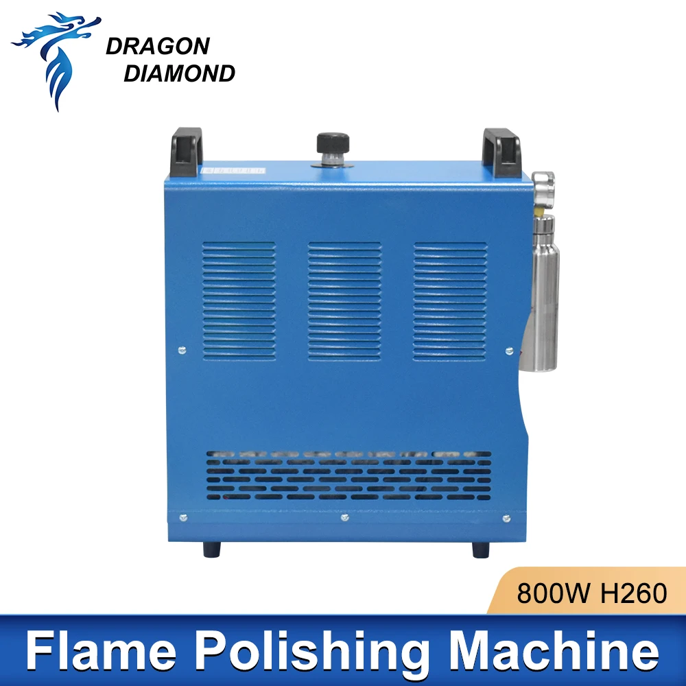 800W 220V Acrylic Flame Polishing Machine H260 Plexiglass Acrylic Electrolysis Water Welding Machine Hydrogen Oxygen Generator