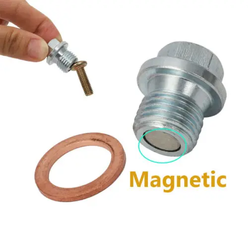 M14*1.5 MAGNETIC Oil Drain Plug Bolt & Gasket with Seal (MDP541S) For Mercedes Benz For INFINITI QX30 Audi Q5 Q7 RS3 SQ5 TT