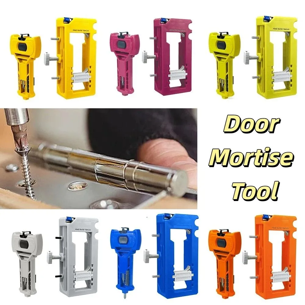 Accurate Scoring Door Kit Door Mount Plastic Door Mortise Tool Stainless Steel Square or Round Door Installation Kit