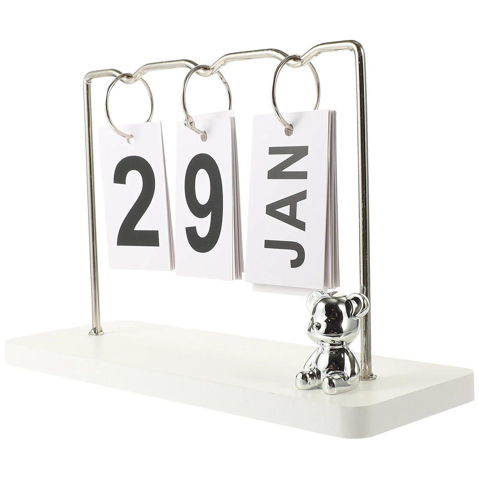 

Деревянный настольный вечный календарь-перевертыш в деревенском стиле, многоразовый, для декора дома и офиса, креативное украшение для рабочего стола