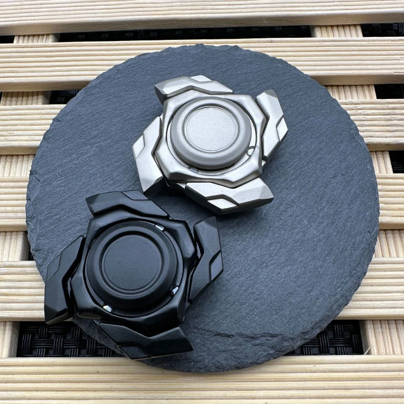 Mini EDC Fidget Spinner Open Armure Top - Jouet anti-stress en métal magnétique pour adultes Soulagement de l'anxiété Fidget Slider Cadeaux de vacances